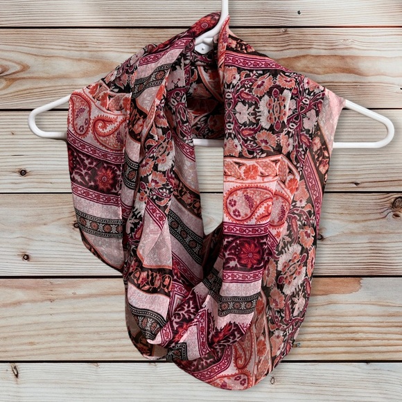 Maurices Accessories - Maurices Floral Flower Infinity Scarf Wrap
